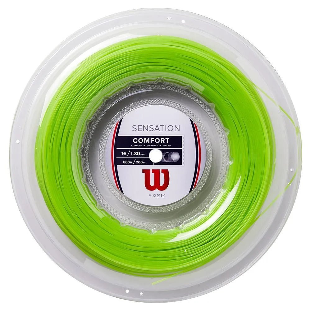 Sensation 16g Neon Green Tennis String ReelTienda Tennis