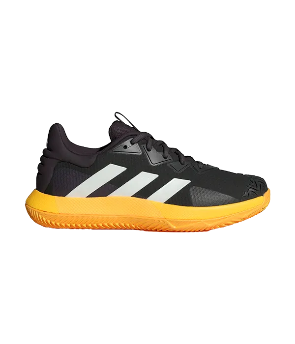 Padel Shoes Adidas Solematch Control M Clay Negro/Naranja