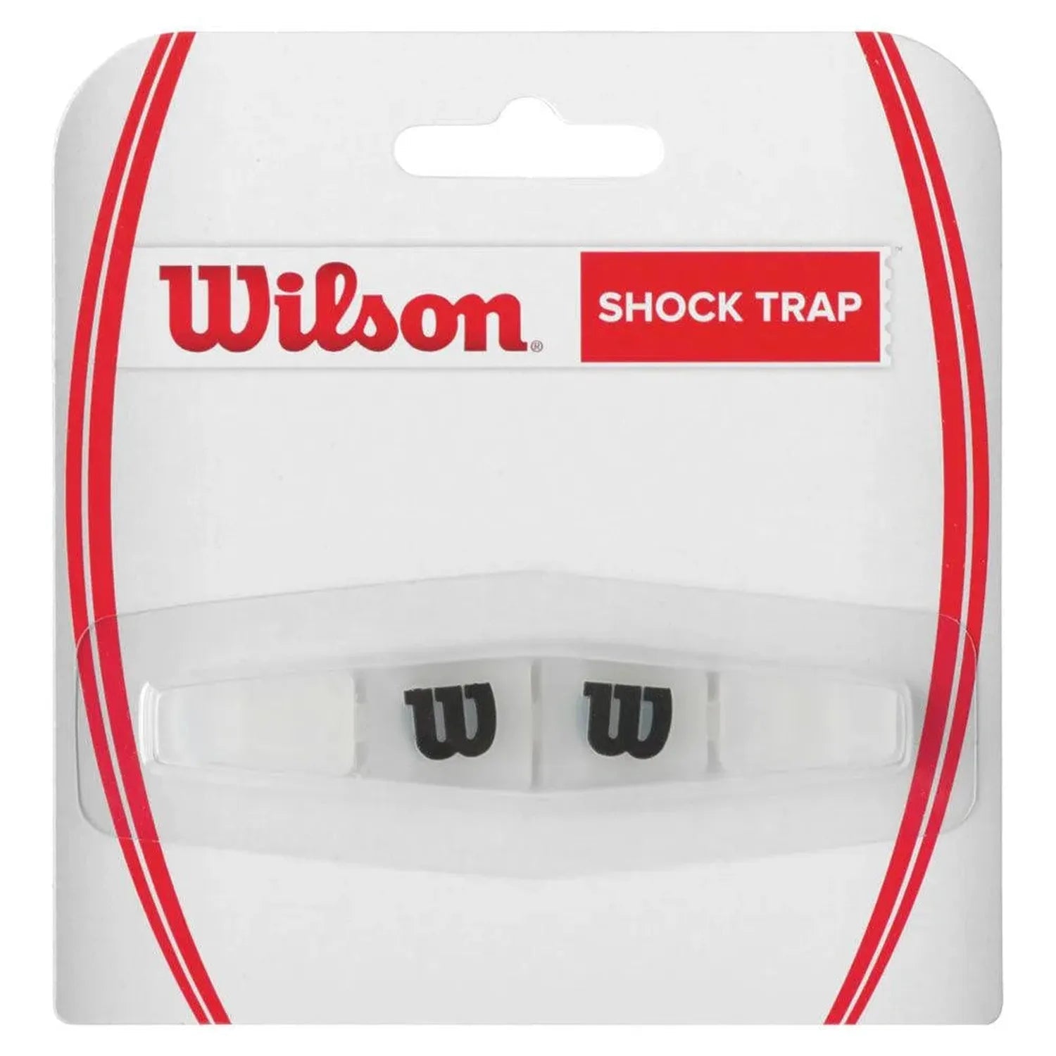 Shock Trap Tennis Dampener Clear and BlackTienda Tennis