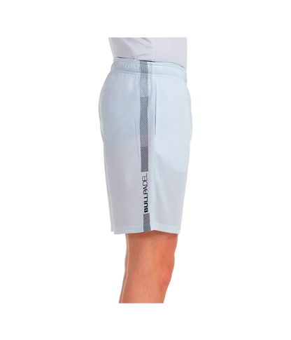 Pantalón Corto Bullpadel Belez White 2025