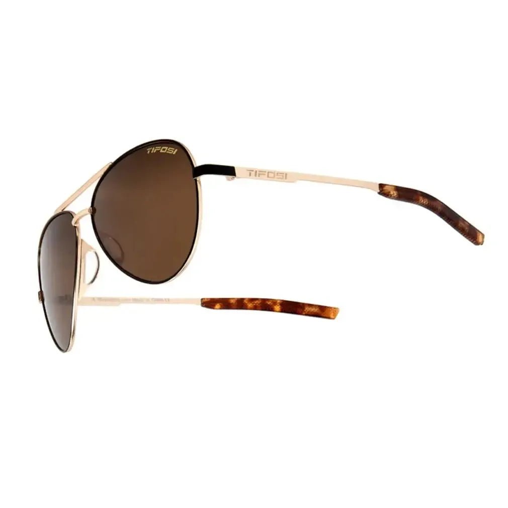 Shwae Sunglasses Midnight Gold and Brown LensesTienda Tennis