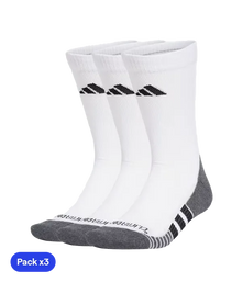 Socks Adidas Largos Crew Sock Blanco/Negro 2025
