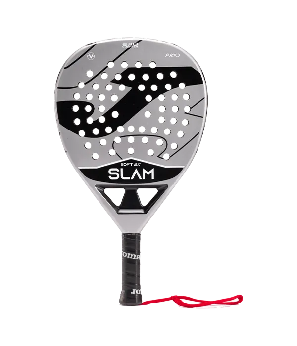 Joma Slam Soft Gris/Negro 2025 Padel Racket