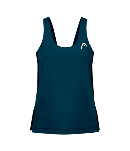 Camiseta de tirantes HEAD mujer Spirit Azul Marino 2025