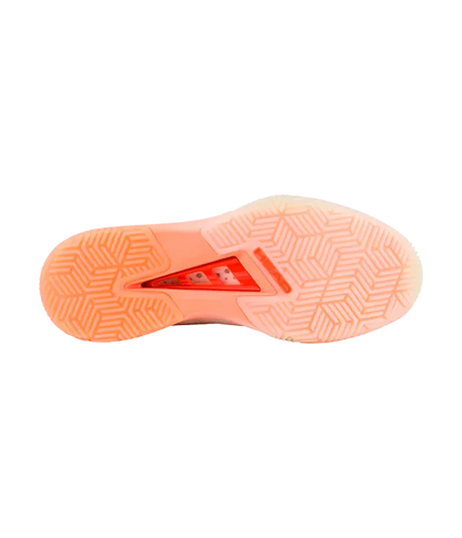 Padel Shoes Head Sprint Pro 4.0 Mujer Chalk White/Coral 2025