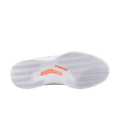 Padel Shoes HEAD Sprint Team 4.0 Clay Mujer White/Coral 2025