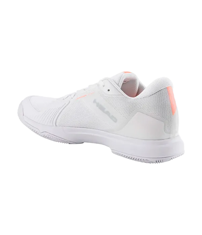 Padel Shoes HEAD Sprint Team 4.0 Clay Mujer White/Coral 2025