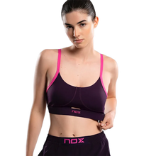 Sujetador Deportivo NOX Pro Deep Purple