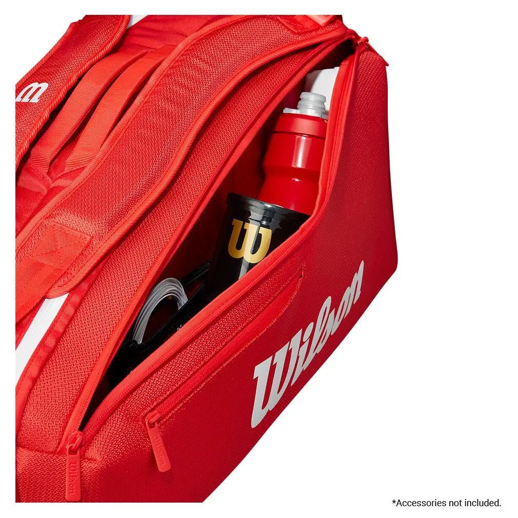 Super Tour 2025 6 Pack Tennis Bag RedTienda Tennis
