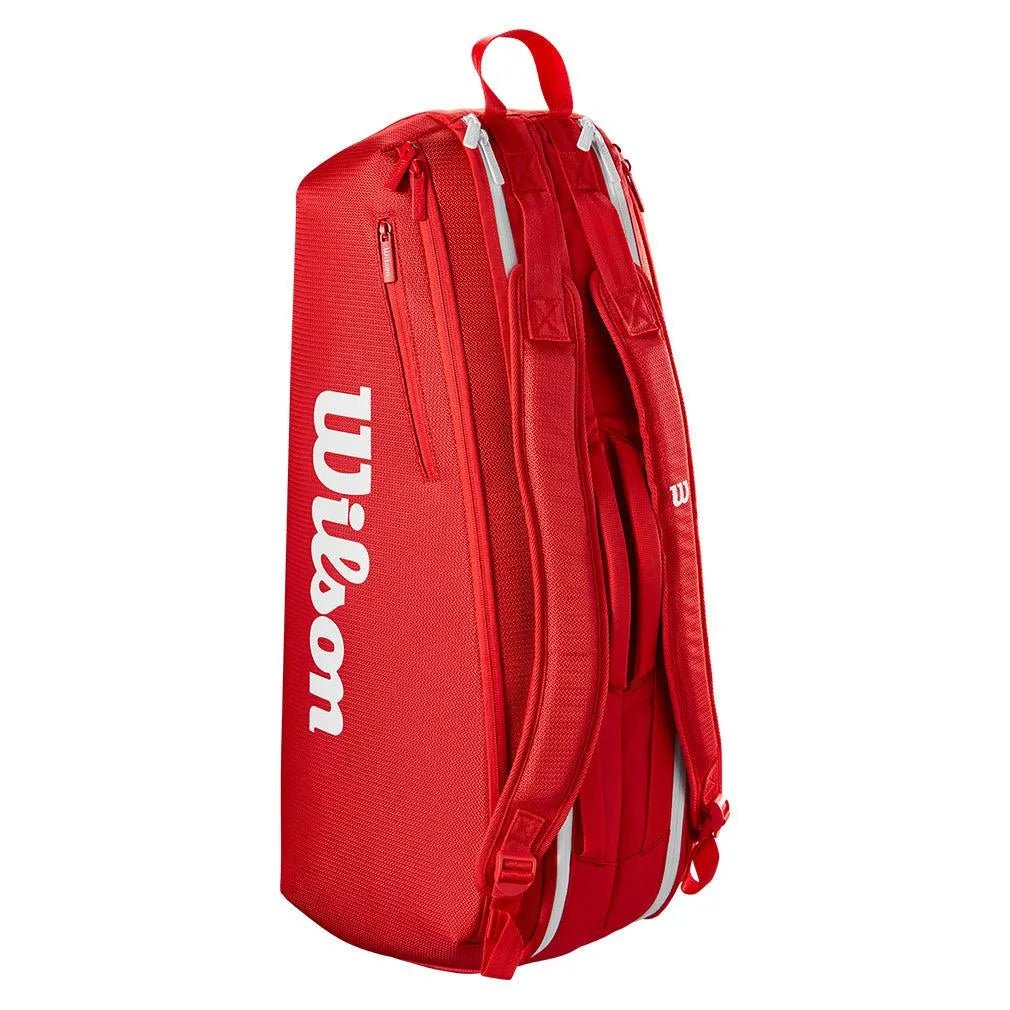 Super Tour 2025 6 Pack Tennis Bag RedTienda Tennis