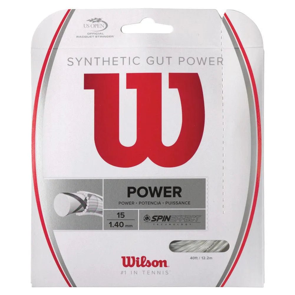 Synthetic Gut Power Tennis StringTienda Tennis