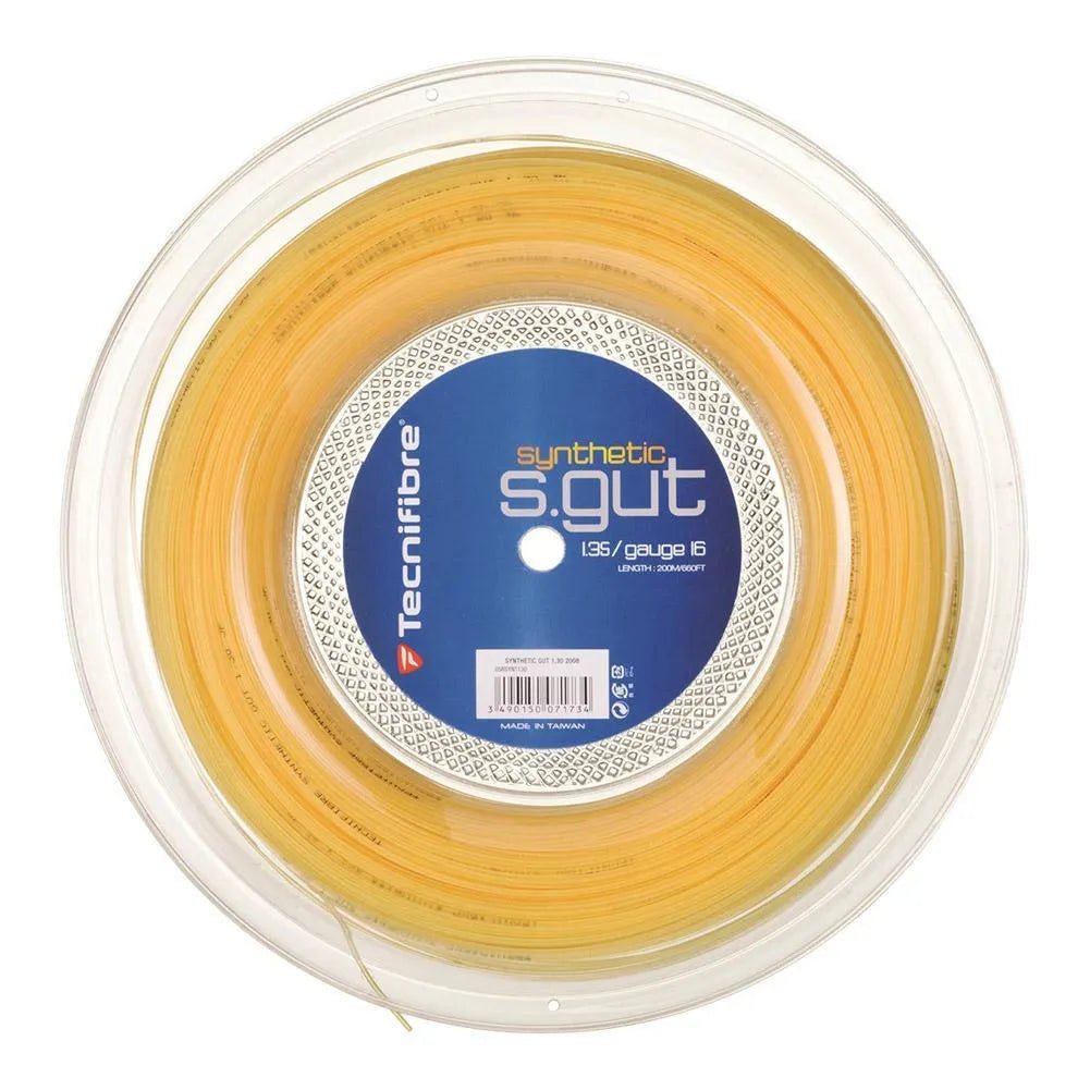 Synthetic Gut Tennis String Reel GoldTienda Tennis