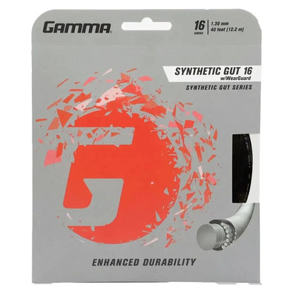 Synthetic Gut with Wearguard 16G Tennis StringTienda Tennis