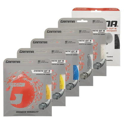 Synthetic Gut with Wearguard 16G Tennis StringTienda Tennis