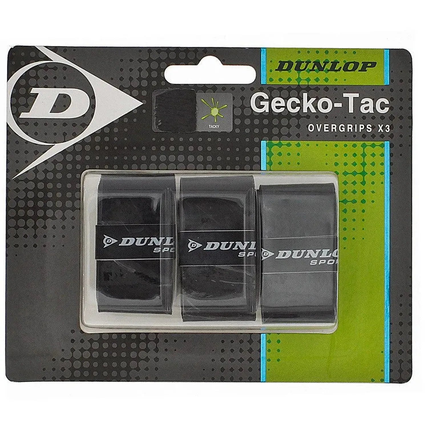 Tac 3 Pack Black Tacky Tennis OvergripTienda Tennis
