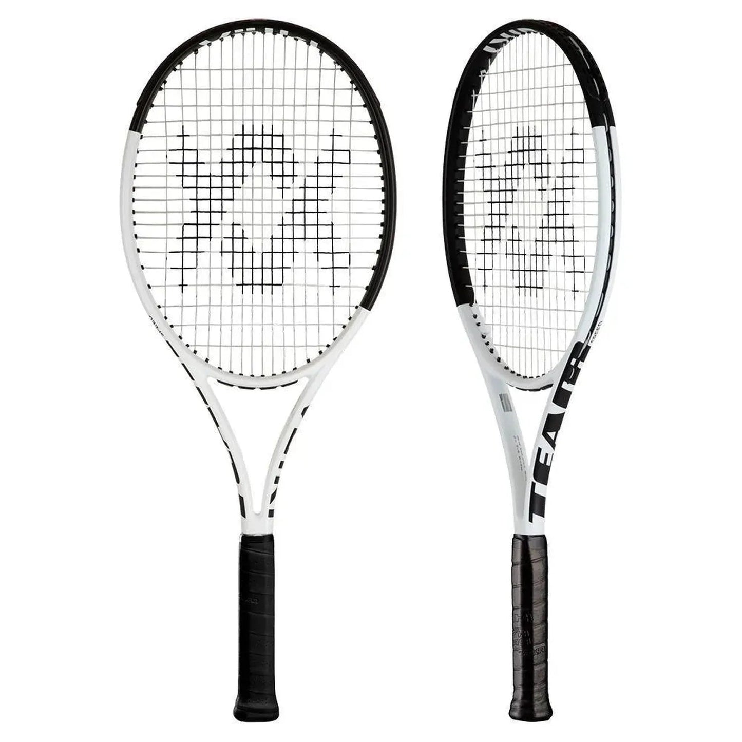 Team Speed Prestrung White and Black Tennis RacquetTienda Tennis