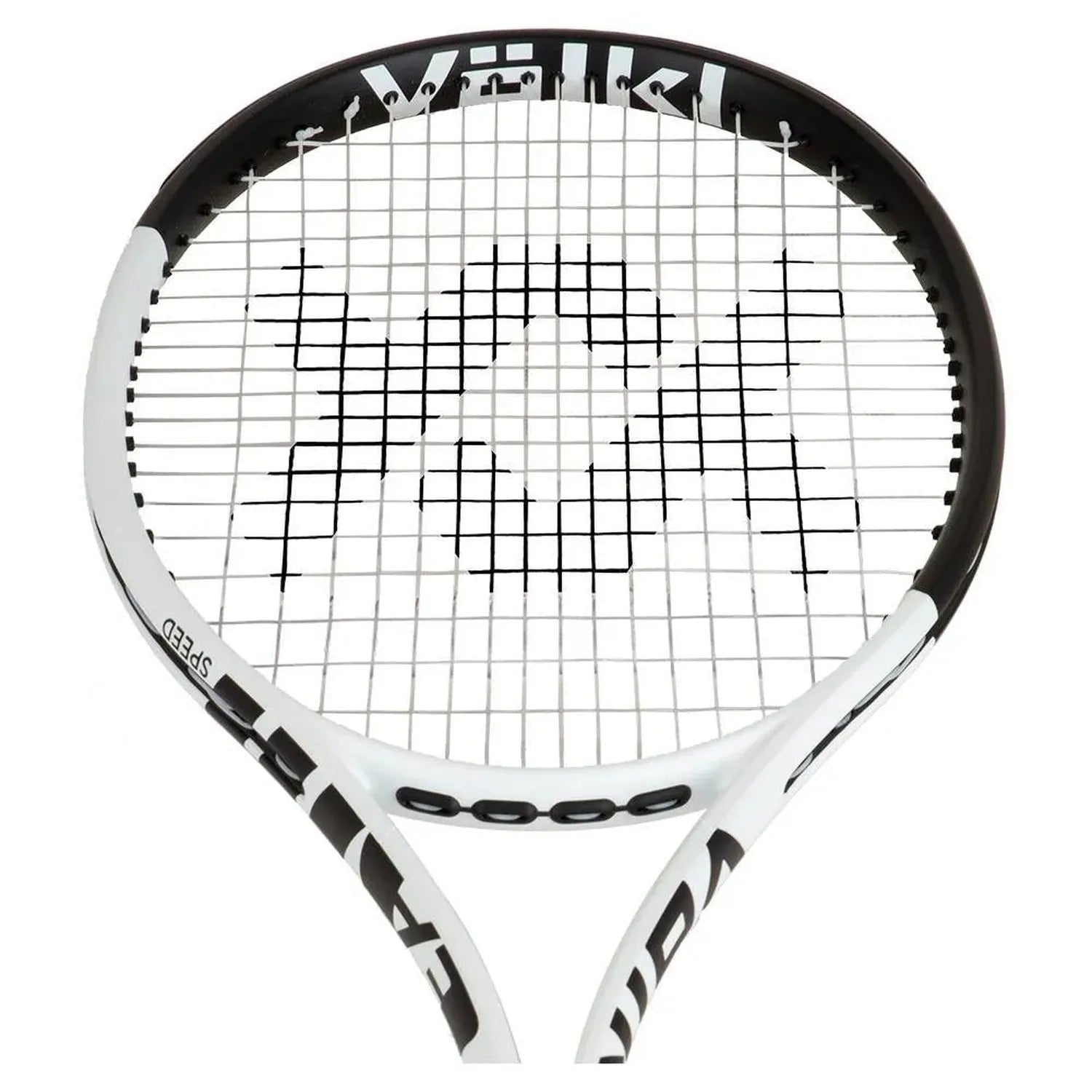 Team Speed Prestrung White and Black Tennis RacquetTienda Tennis