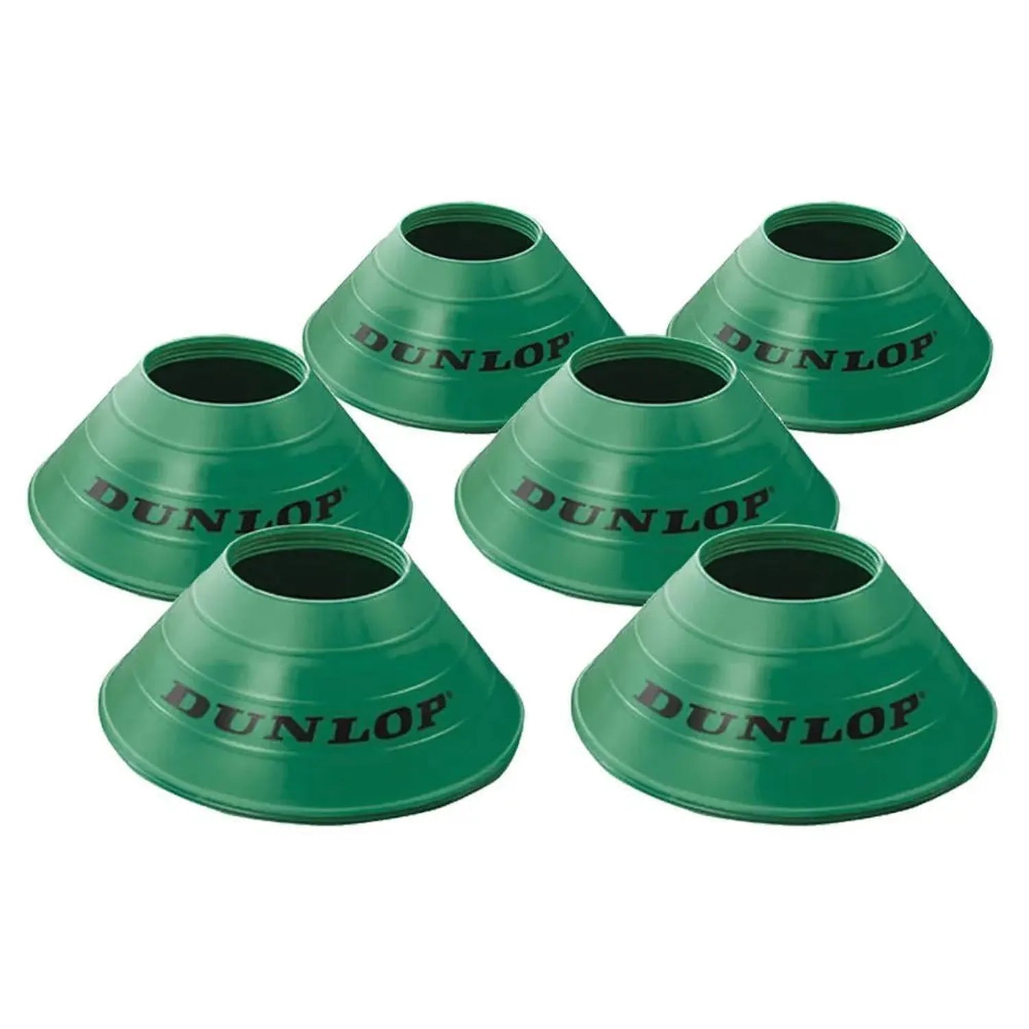 Tennis Training Cones 6 Pack GreenTienda Tennis