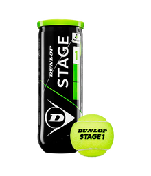 Box Balls  Dunlop Stage 1 Verde Tenis (Pack x24)