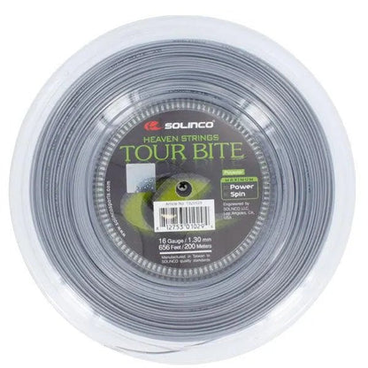 Tour Bite 16G 1.30MM Reel Tennis String SilverTienda Tennis