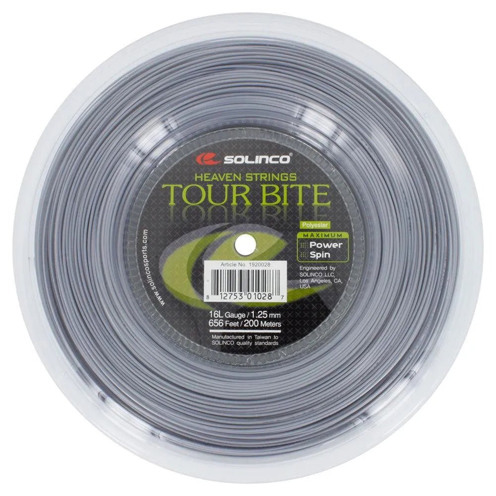 Tour Bite 16L Reel Tennis String SilverTienda Tennis