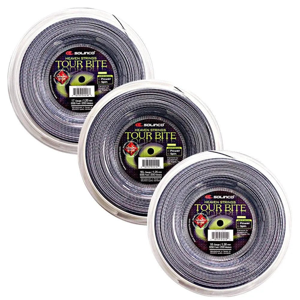 Tour Bite Diamond Rough Tennis String Reel SilverTienda Tennis