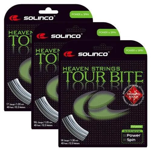 Tour Bite Diamond Rough Tennis String SilverTienda Tennis
