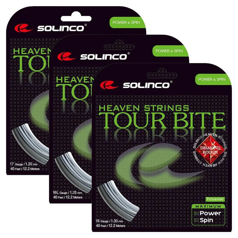Tour Bite Diamond Rough Tennis String SilverTienda Tennis