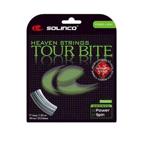 Tour Bite Diamond Rough Tennis String SilverTienda Tennis