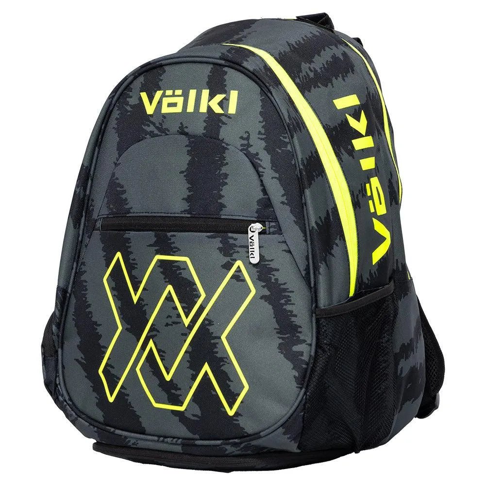 Tour Zebra Tennis Backpack Black and Neon YellowTienda Tennis