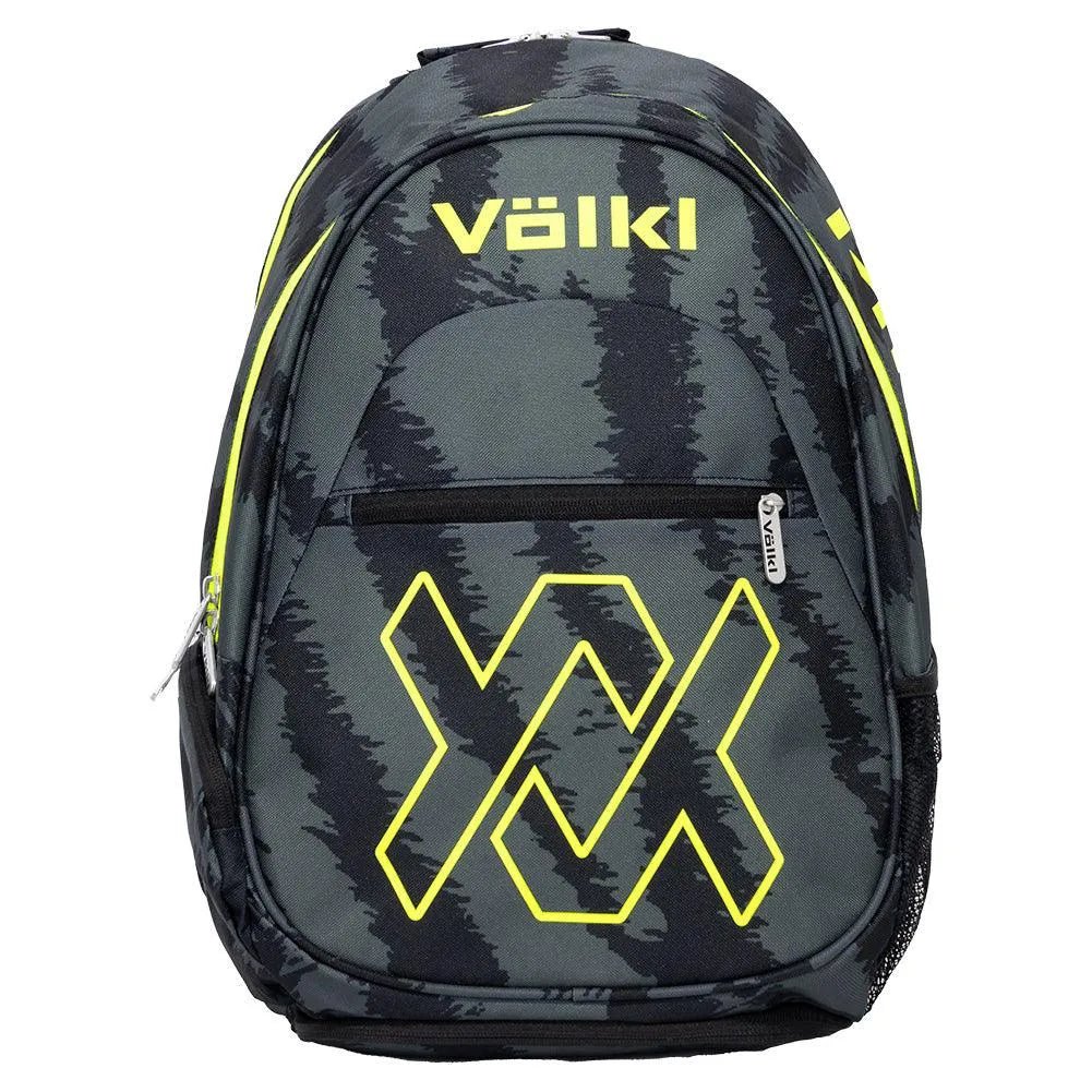 Tour Zebra Tennis Backpack Black and Neon YellowTienda Tennis