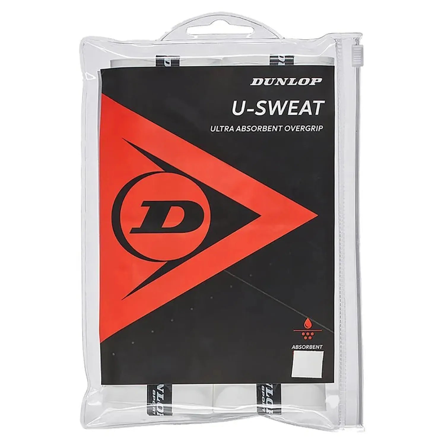 U Sweat 12 Pack Tennis Overgrip WhiteTienda Tennis