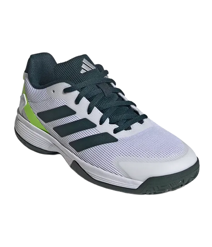 Padel Shoes Adidas Ubersonic Niño Verde Oscuro/White 2025