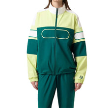 Unisex Center Court Ace Podium Tennis Jacket Rainforest and Shadow LimeTienda Tennis