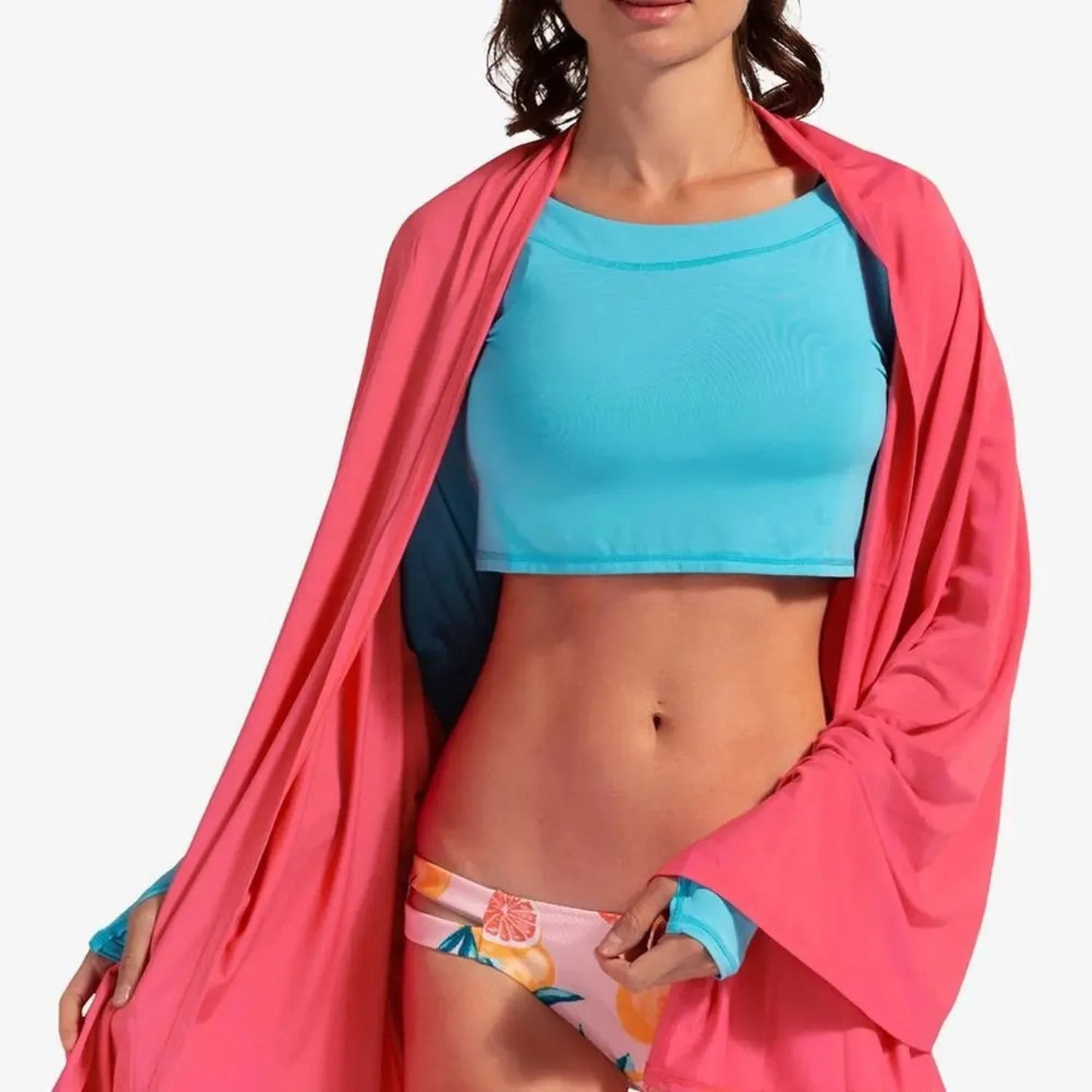 Unisex Sun Protective Blanket Wrap WatermelonTienda Tennis