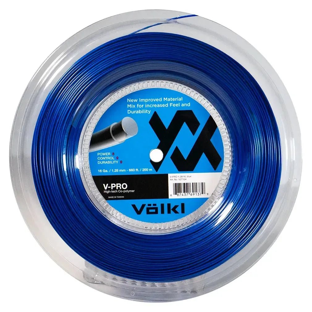 V - Pro Tennis String Reel BlueTienda Tennis