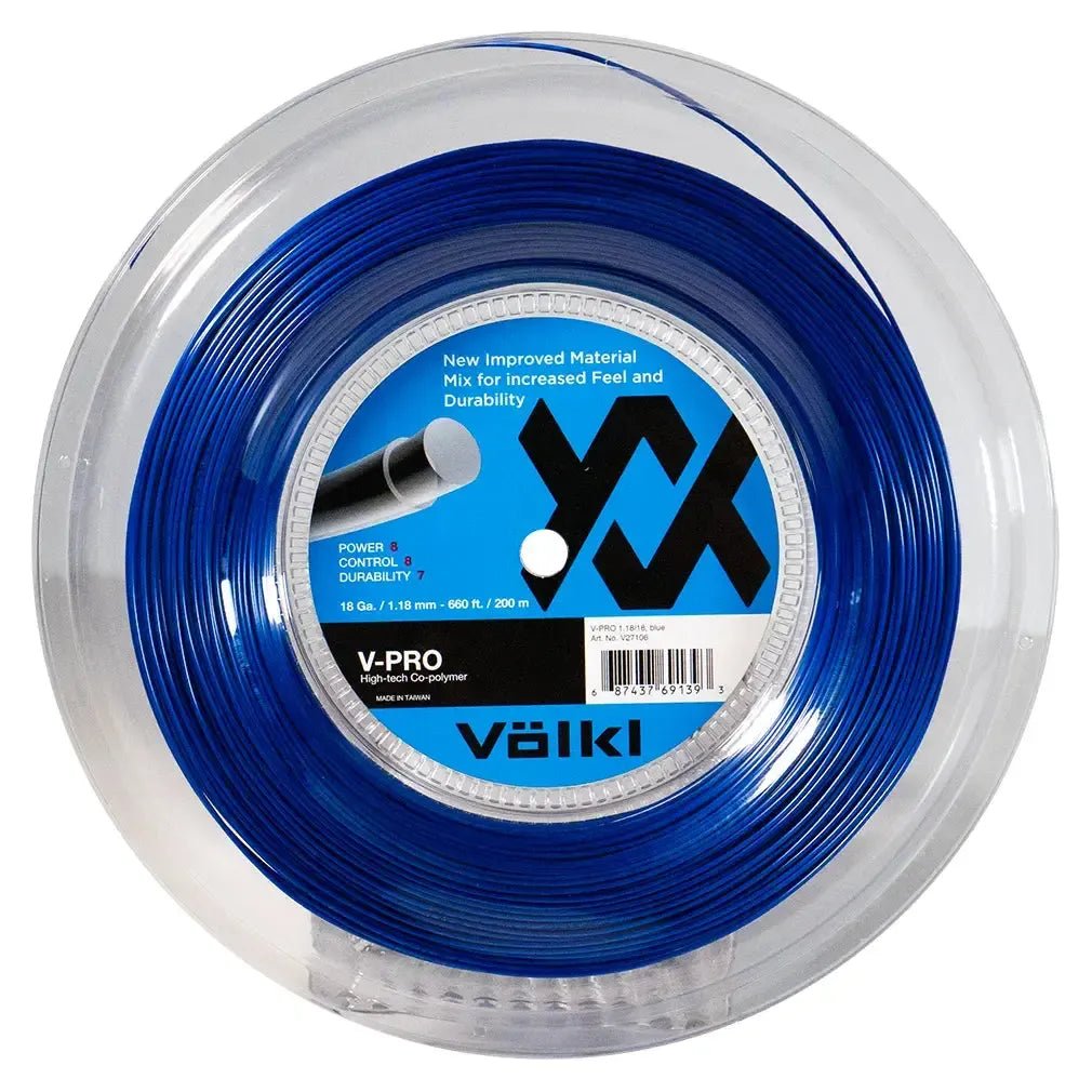 V - Pro Tennis String Reel BlueTienda Tennis