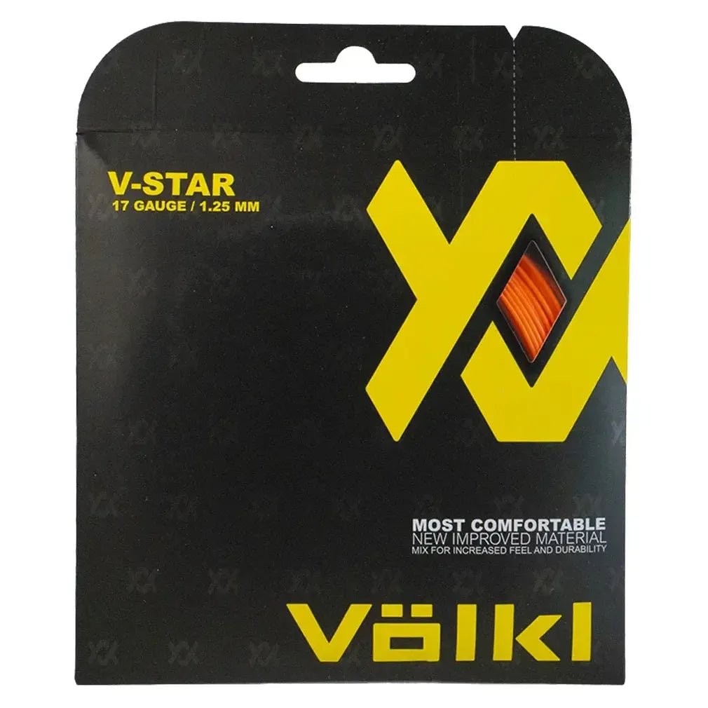 V - Star Tennis String Fluo OrangeTienda Tennis