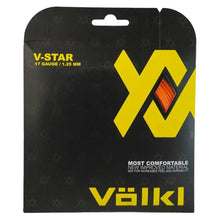 V - Star Tennis String Fluo OrangeTienda Tennis