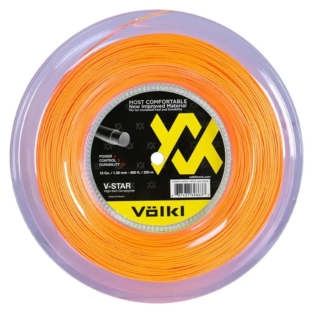 V Star Tennis String Reel Fluo OrangeTienda Tennis