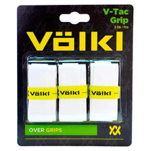 V - Tac 3 Pack White Tennis OvergripTienda Tennis