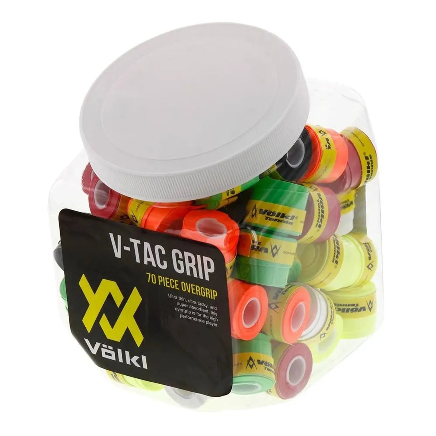 V - Tac Tennis Overgrip Jar 70 CountTienda Tennis