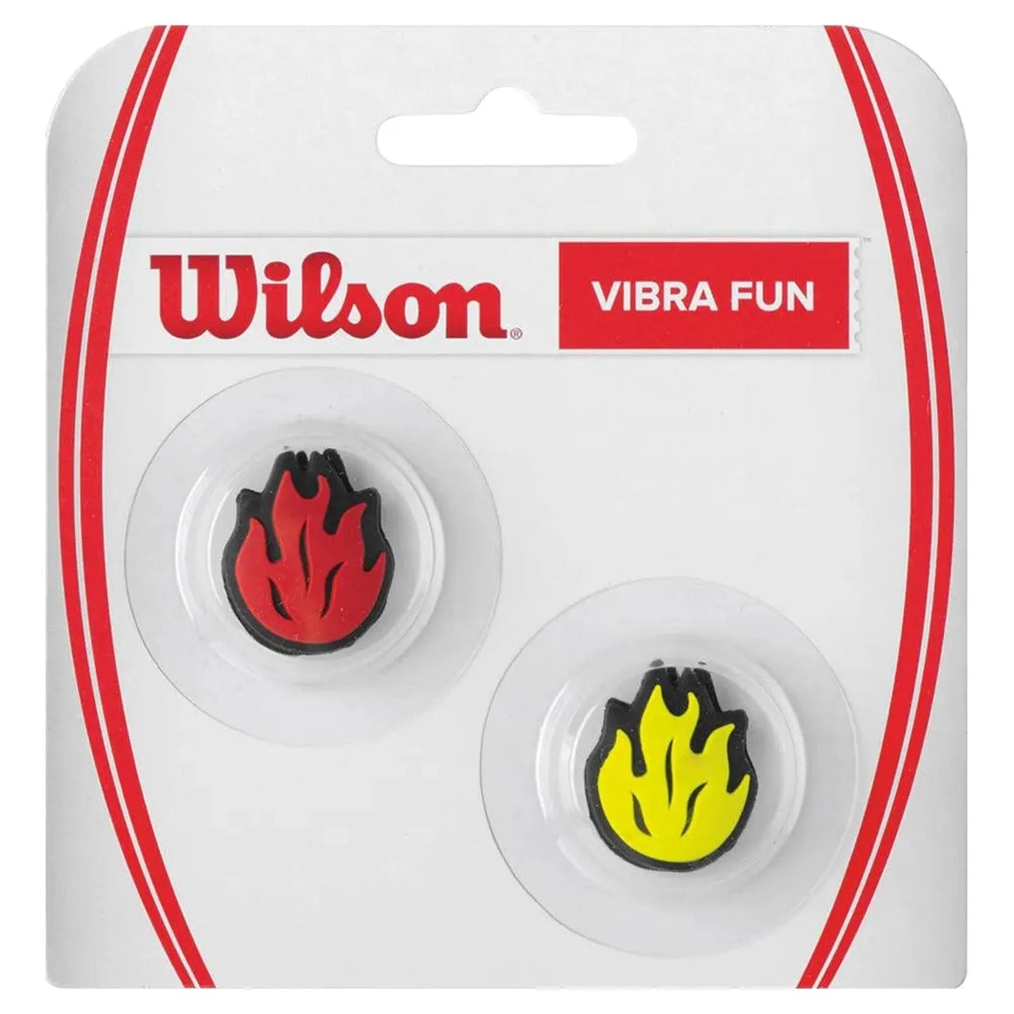 Vibra Fun Tennis Dampeners Red Fire and Yellow FireTienda Tennis