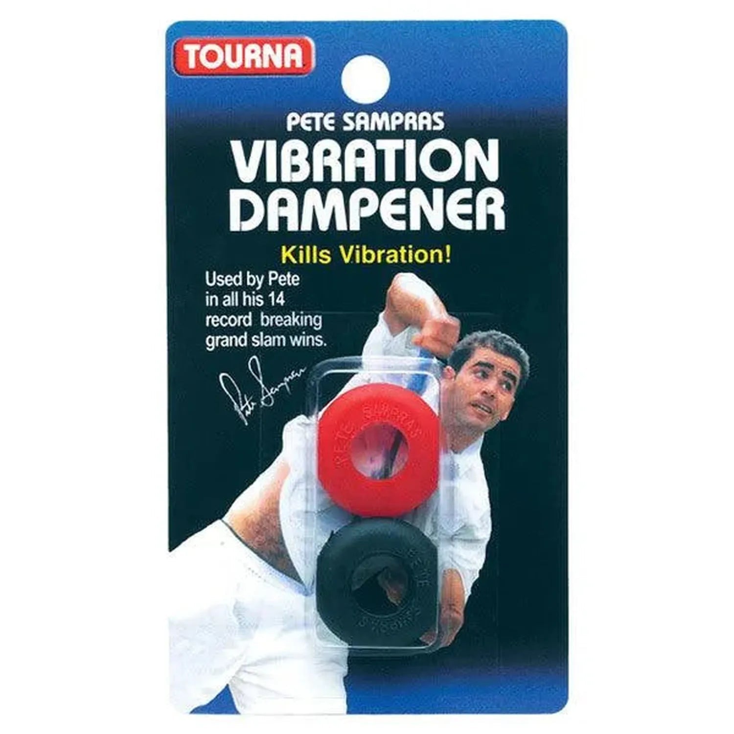 Vibration Dampeners Black and RedTienda Tennis
