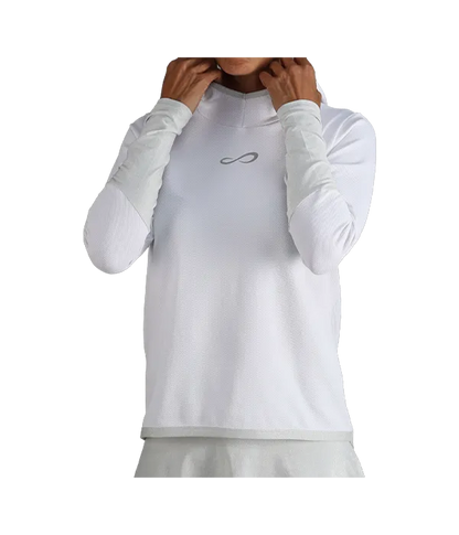 Sudadera Endless Breath Line White/Silver
