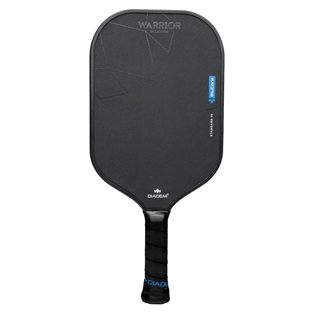 Warrior BluCore v3 Standard 16mm Pickleball Paddle BlackTienda Tennis