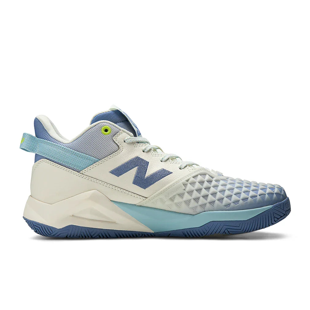 Women's Coco CG2 B Width Tennis Shoes Sea Salt and Glint Blue