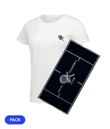 Pack Padel Team Gourmet: Camiseta Gourmet Mujer + Toalla