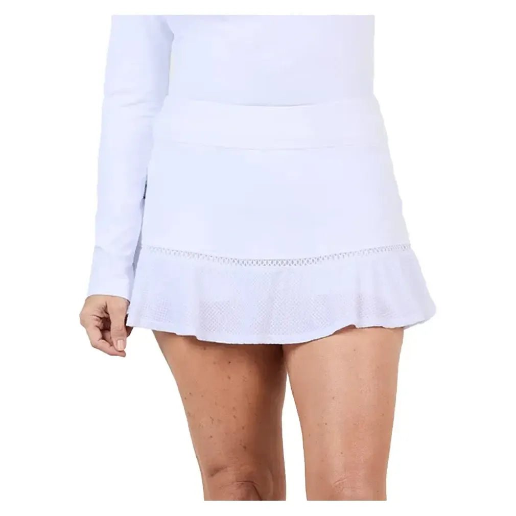 Women's 13 Inch Tennis Skort WhiteTienda Tennis