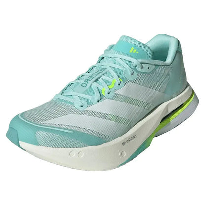 Women's Adizero Boston 13 Running Shoes Semi Flash Aqua and Zero MetallicTienda Tennis
